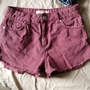 Maroon shorts